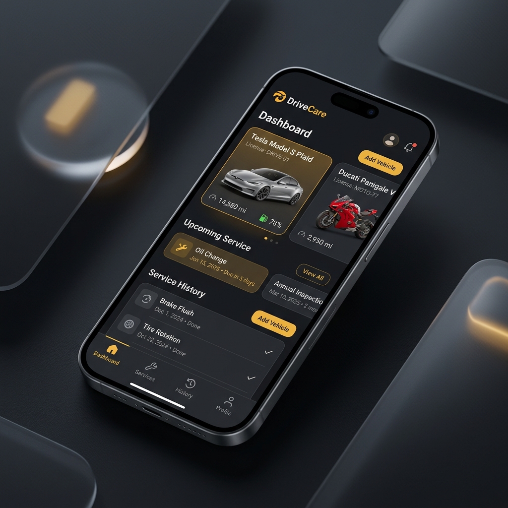 DriveCare Mockup